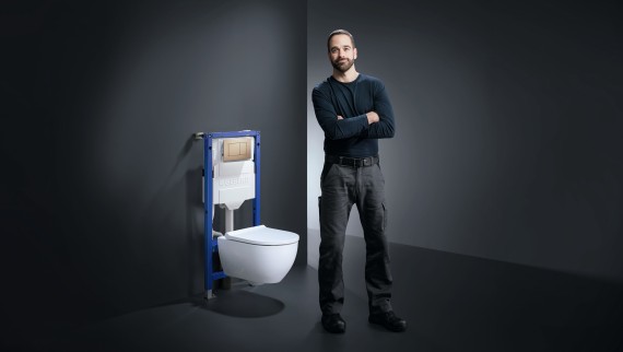 Un baño duradero y de confianza