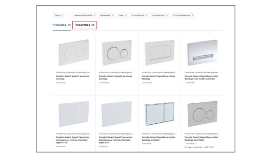 Recambios Geberit en el Catálogo online