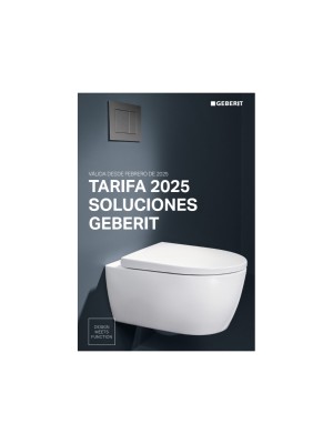 Tarifa 2025 Soluciones Geberit (actualización mayo)