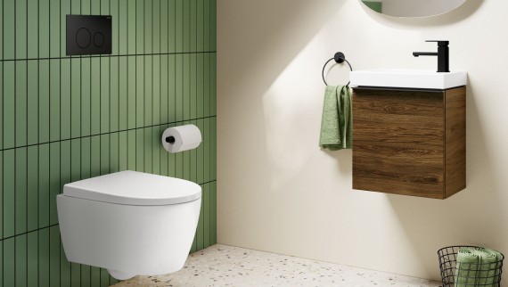 Inodoro Geberit iCon con tecnología TurboFlush Inodoro Geberit iCon con tecnología TurboFlush
