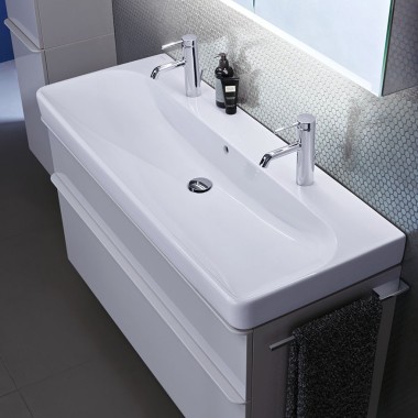 Lavabo y mueblo bajo para lavabo Geberit Smyle