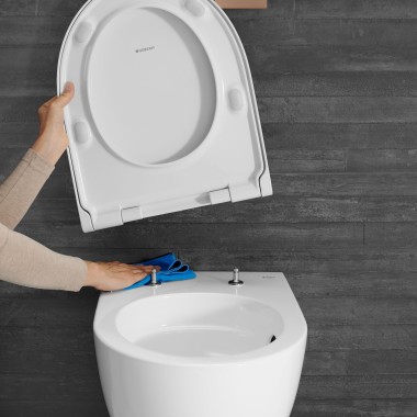 Inodoro Acanto con QuickRelease (© Geberit) Inodoro Acanto con QuickRelease (© Geberit)