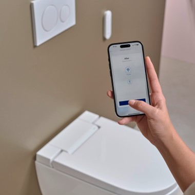 Geberit AquaClean con la aplicación Geberit Home