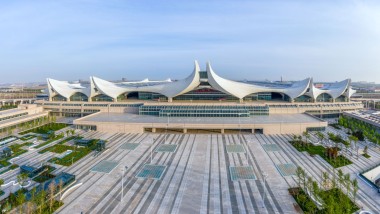 Estación de tren de Hongdao, Qingdao (China) (© ingDESIGN Co., Ltd.)