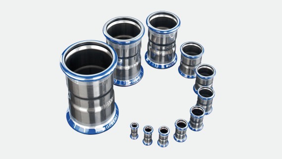 Dimensiones de los pressfittings Geberit Mapress Acero Inoxidable