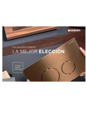 Catálogo Pulsadores Geberit Catálogo Pulsadores Geberit