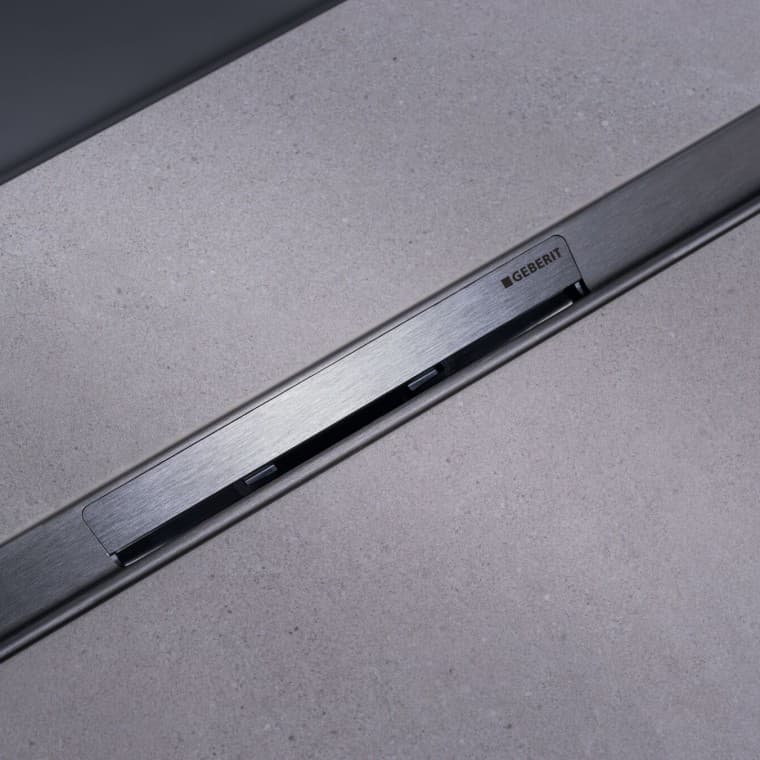 Geberit CleanLine50 en negro cromado Geberit CleanLine50 en negro cromado