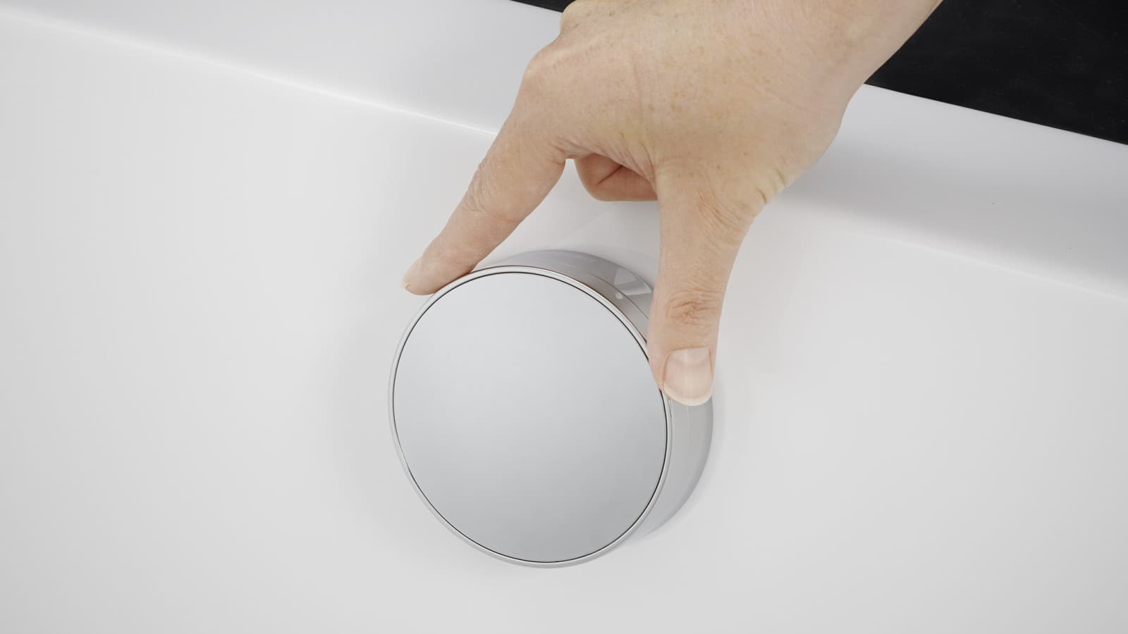 Desagüe de bañera con mango de giro de accionamiento Desagüe de bañera con mango de giro de accionamiento