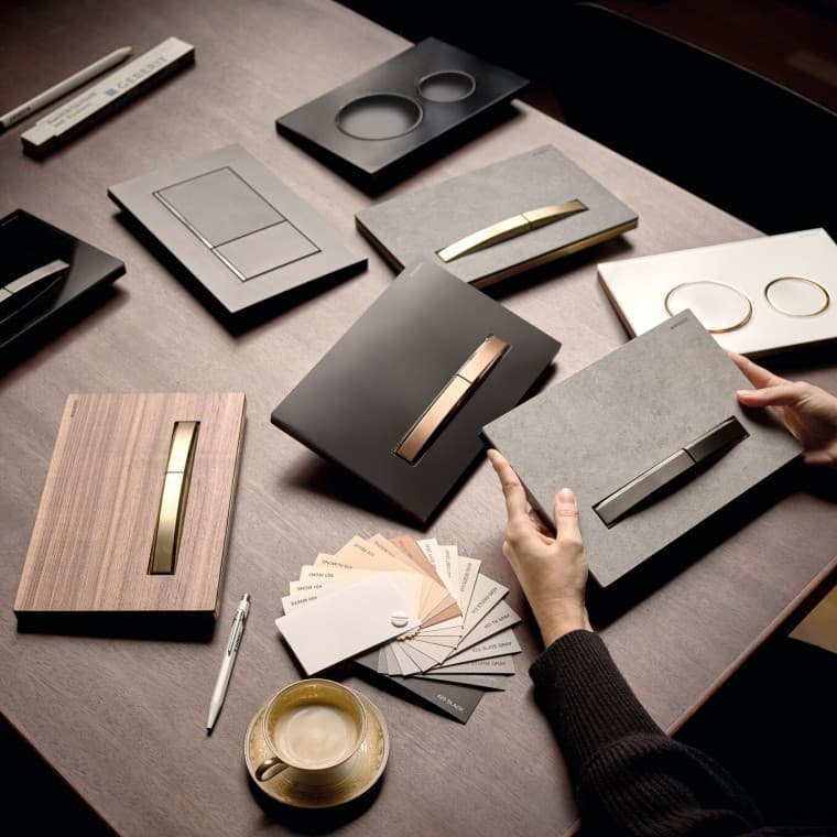 Amplia gama de pulsadores Geberit Amplia gama de pulsadores Geberit