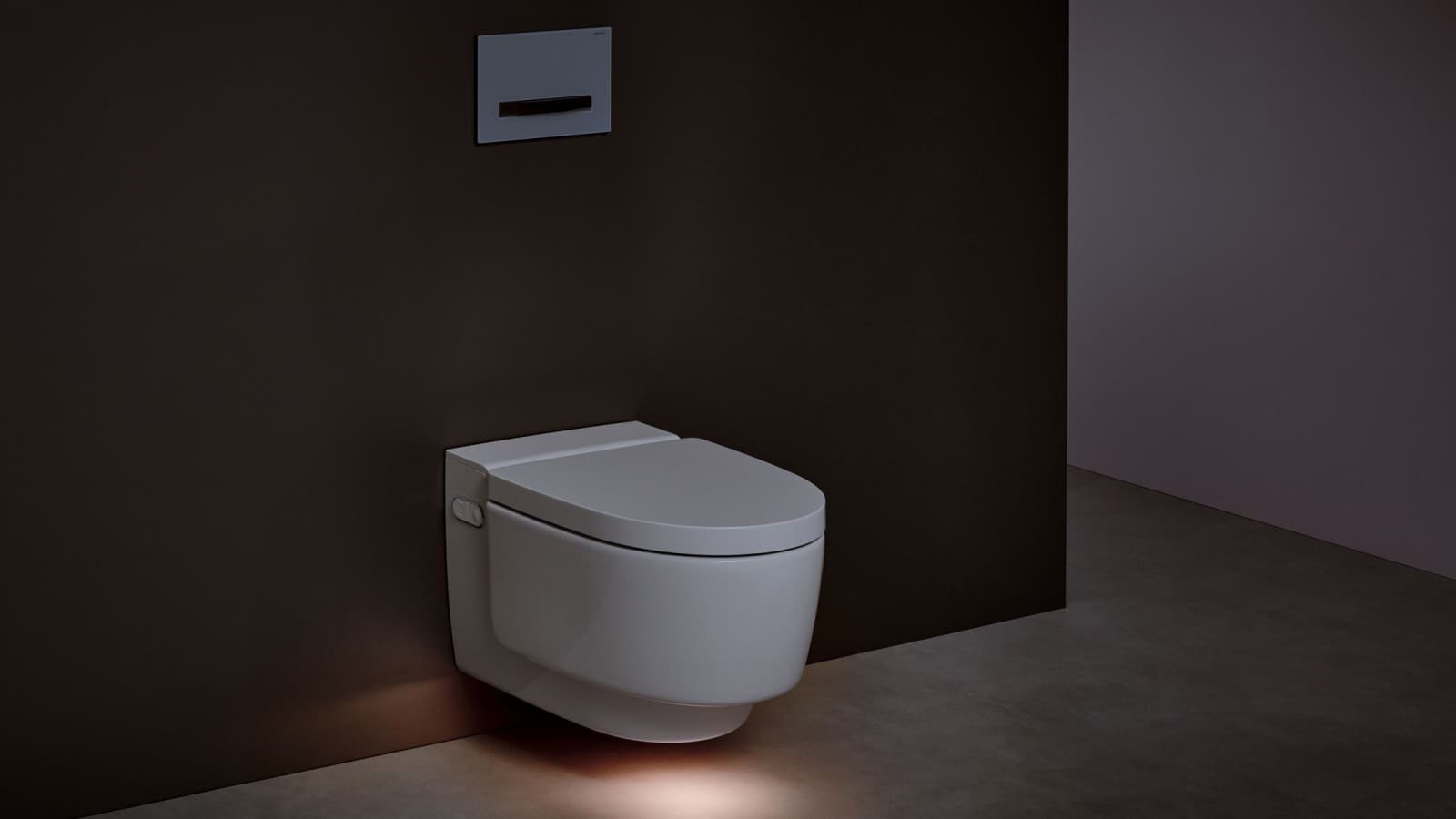 Geberit AquaClean Mera Comfort con luz de orientación Geberit AquaClean Mera Comfort con luz de orientación