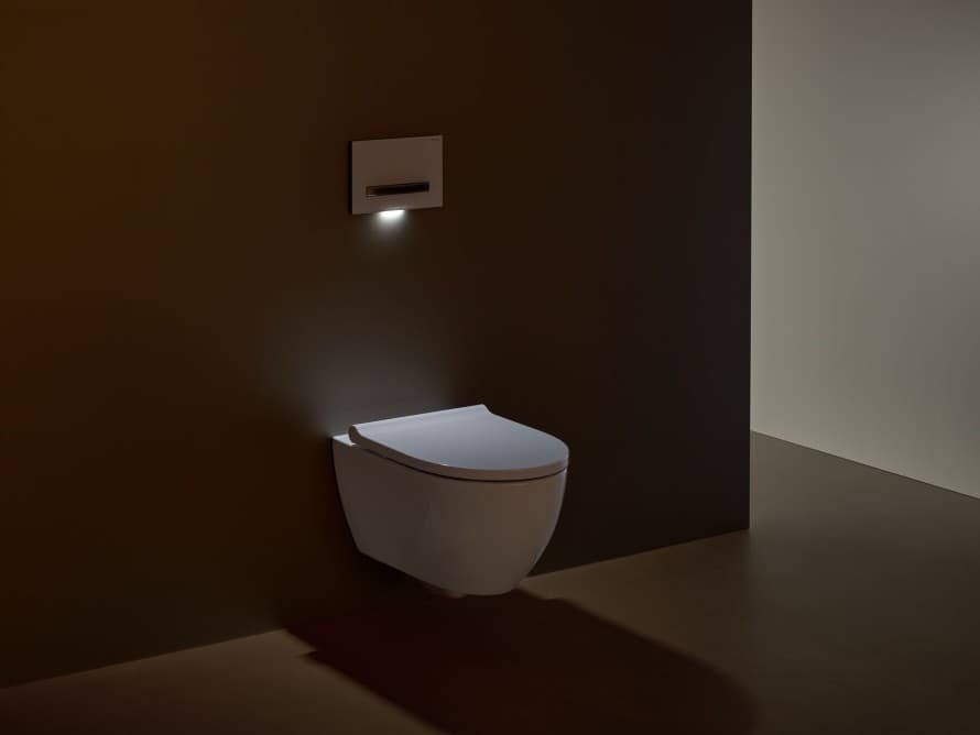 Inodoro Geberit Acanto con luz de orientación Inodoro Geberit Acanto con luz de orientación