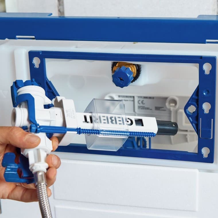 Mecanismo de alimentación Geberit serie 383, compacto Mecanismo de alimentación Geberit serie 383, compacto