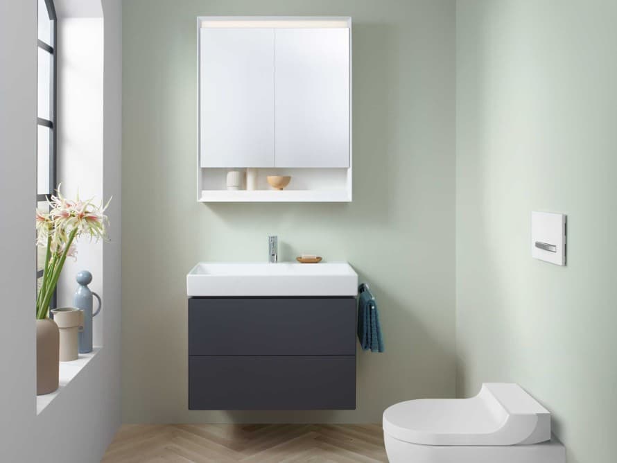 Baño en colores claros Baño en colores claros