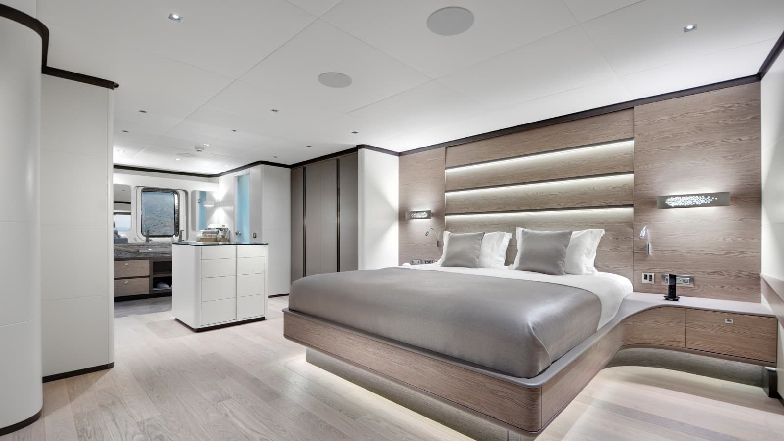 Habitación de un yate (© ADA Yachting) Habitación de un yate (© ADA Yachting)