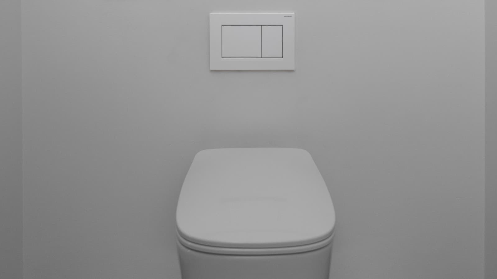 Baño con pulsador Geberit Sigma20, cuadrado (© Geberit) Baño con pulsador Geberit Sigma20, cuadrado (© Geberit)