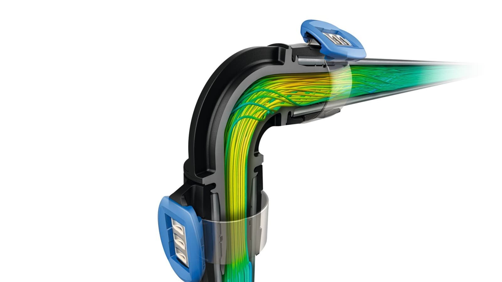 Sistema de tuberías Geberit FlowFit optimizado para el flujo Sistema de tuberías Geberit FlowFit optimizado para el flujo
