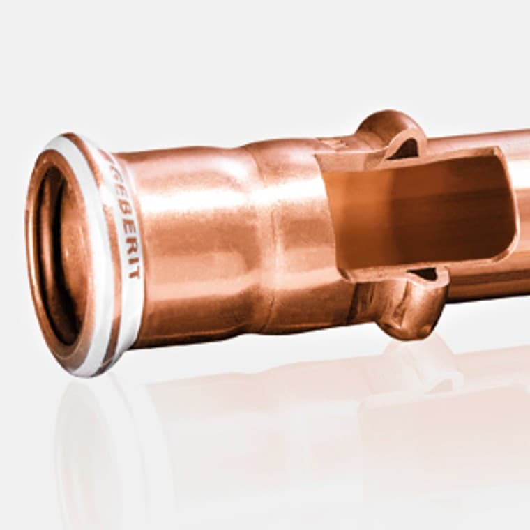 Sección transversal Geberit Mapress Cobre Sección transversal Geberit Mapress Cobre