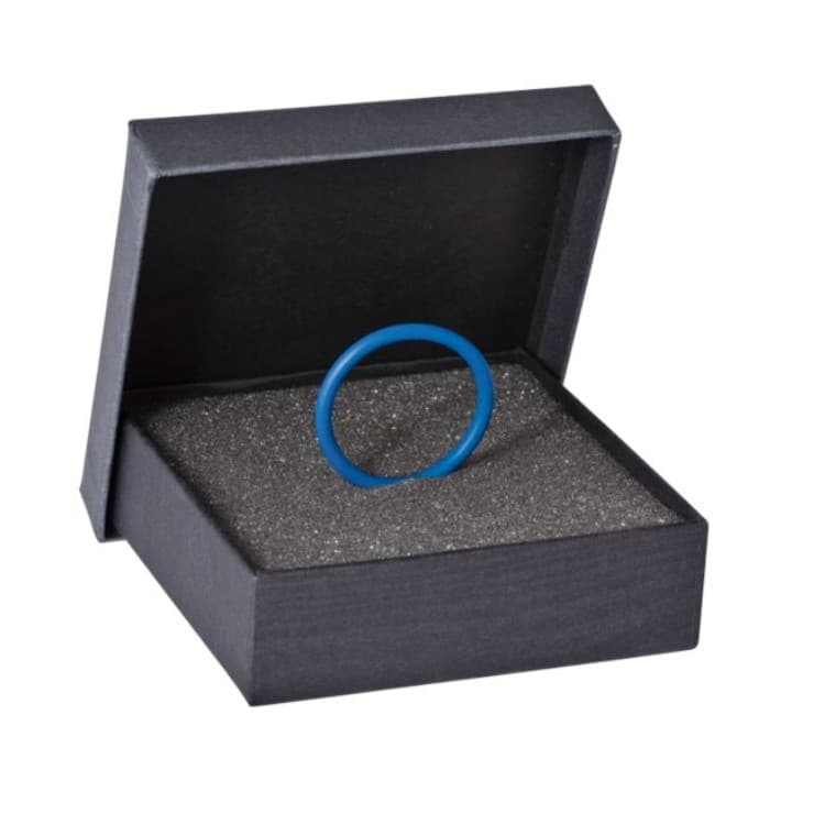 Junta tórica azul en caja Junta tórica azul en caja